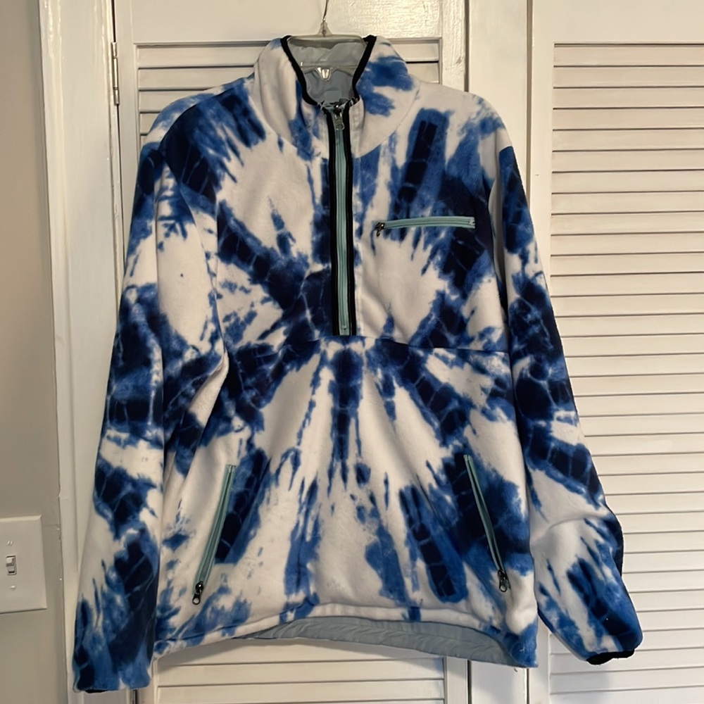HUF reversible windbreaker 1/4 zip